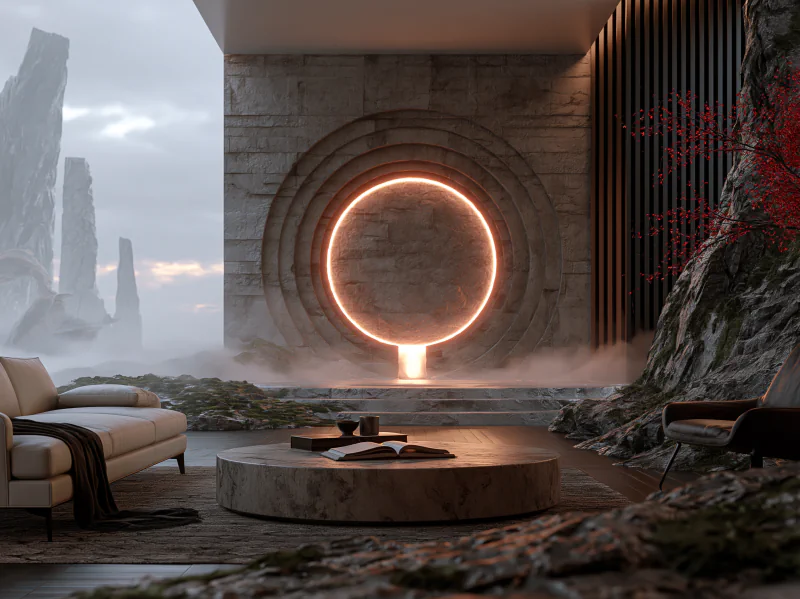 The monumental Echo Portal